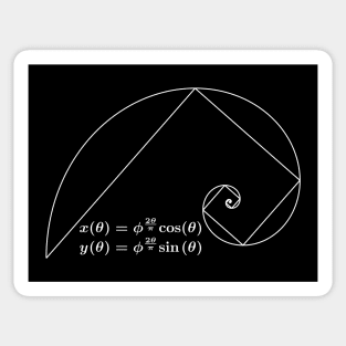 Logarithmic Spiral Sticker